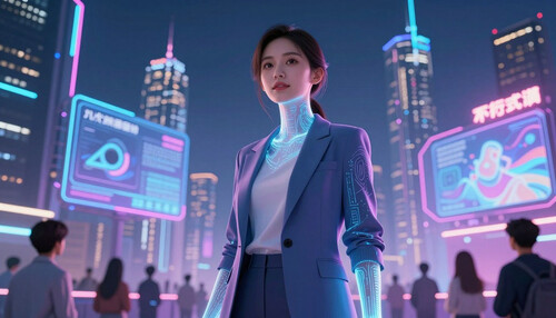 AI-инфлюенсер Виртуальная модель